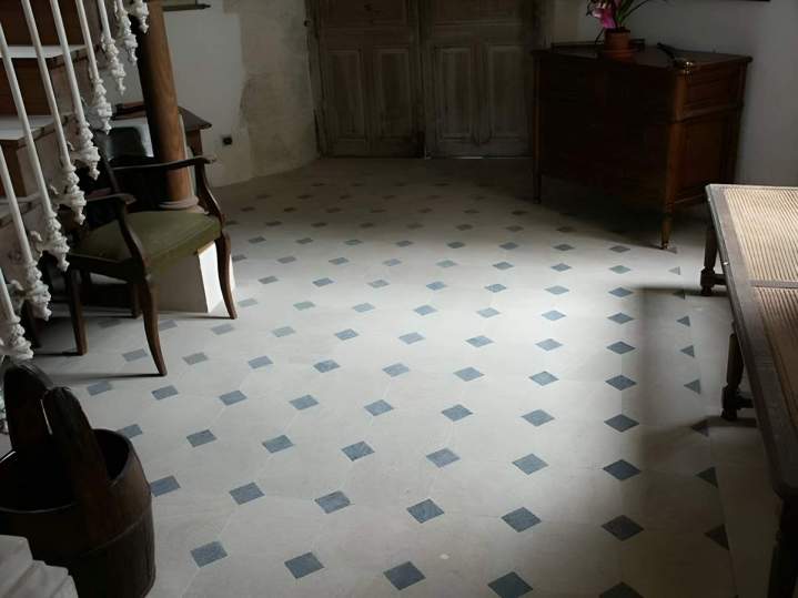 Dallage en pierre Bourges