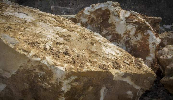 Dallage en pierre Bourges